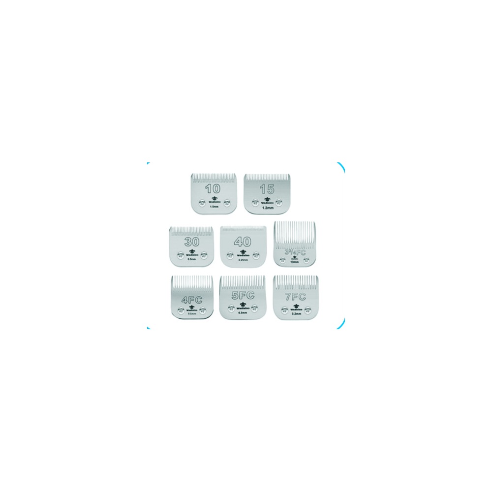 Standard width A5 blade options