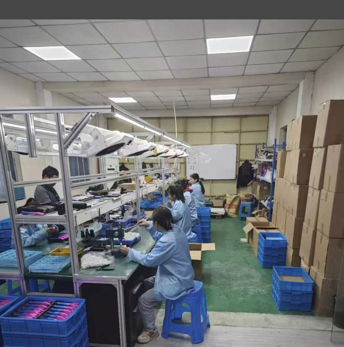 Factory and packing photograph 2