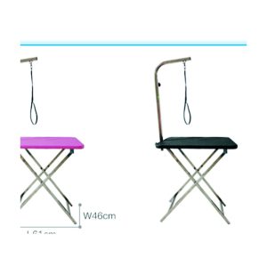 Small square folding grooming tables